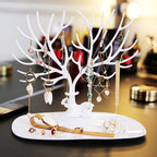 ANFEI Little Deer Earrings Necklace Ring Pendant Bracelet Jewelry Display Stand Tray Tree Storage Racks Organizer Holder H39